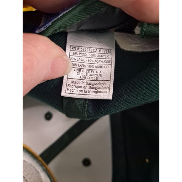 NFL Reebok On‎ Field Green Bay Packers Hook and Loop Adjustable Back Hat - Picture 7 of 7